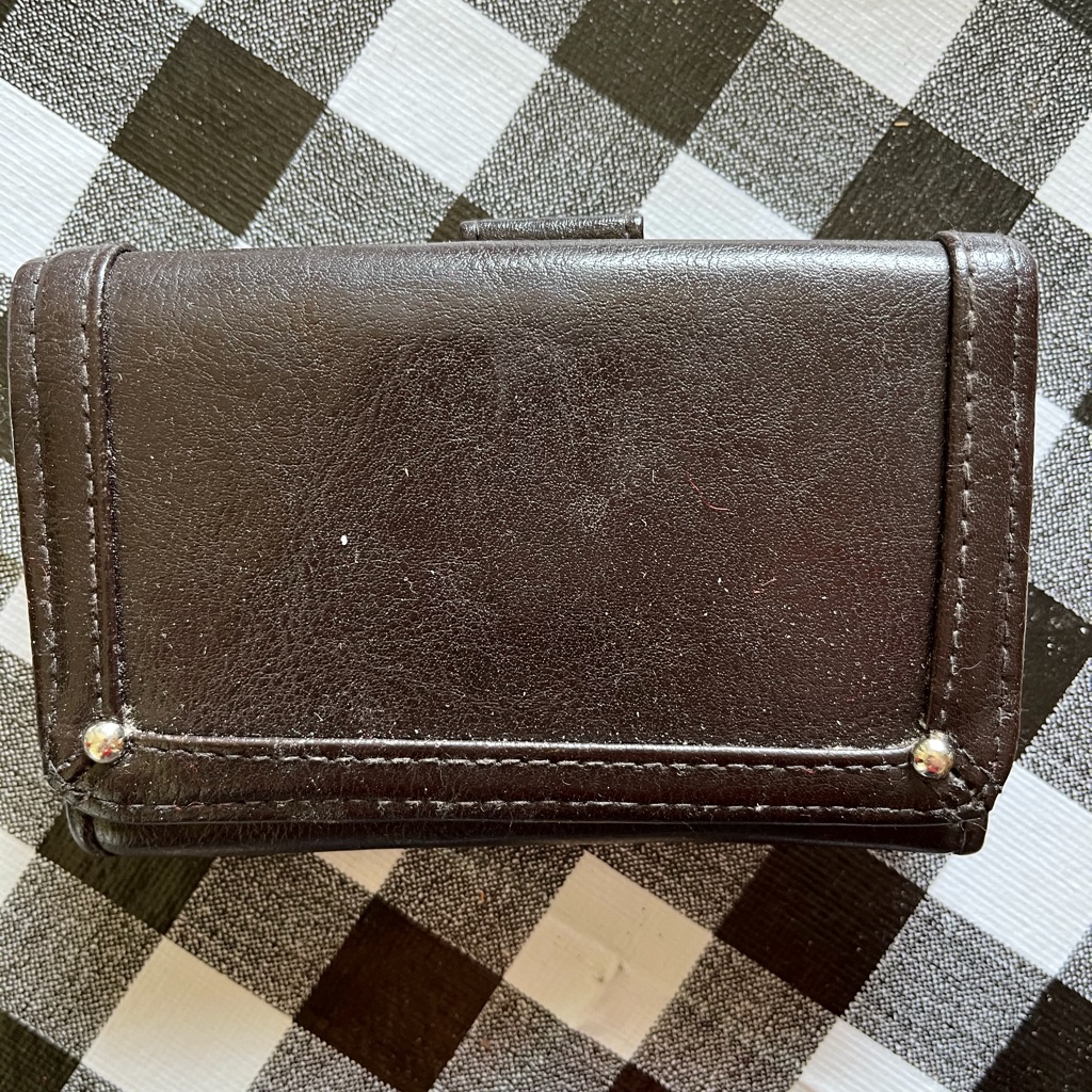 Dark Brown Leather Wallet Dark Brown Leather Wallet